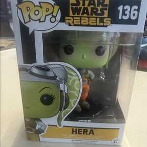 Disney Star Wars Rebels Hera Vinyl Figure - Green & Yellow Accents